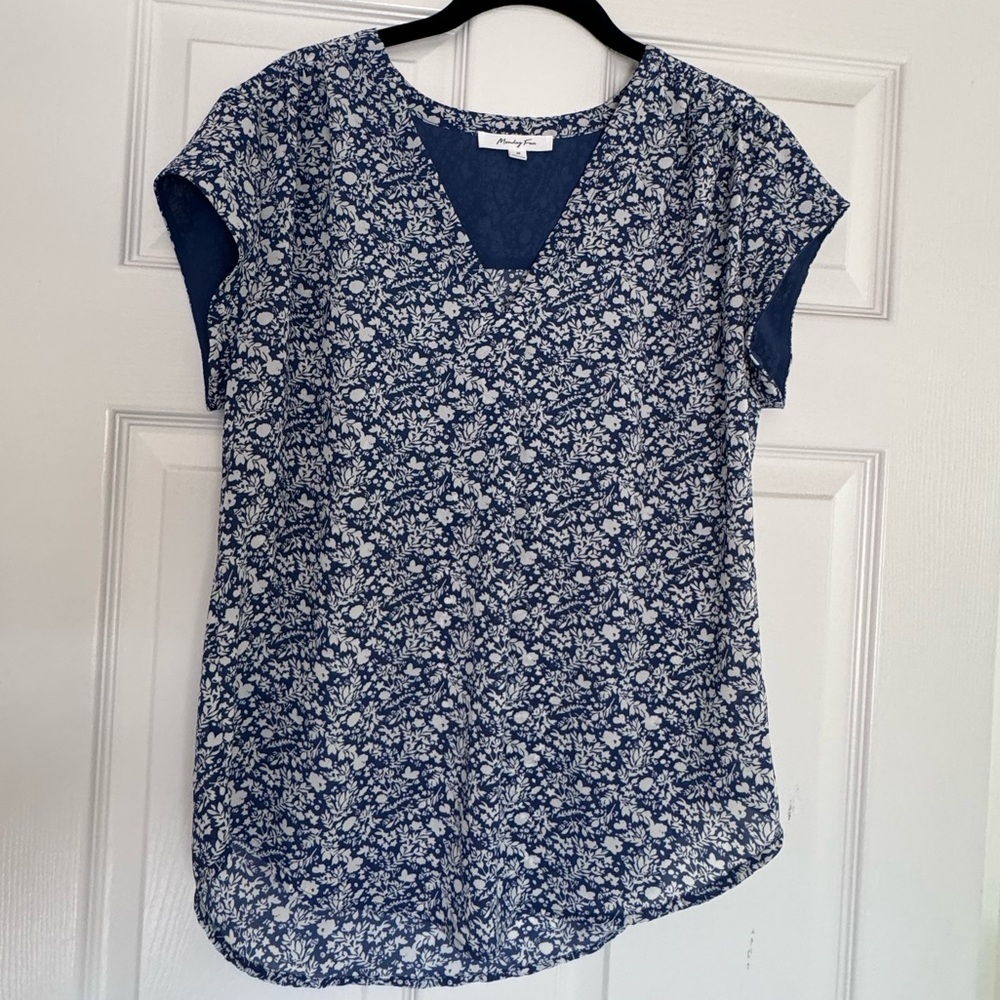 Patterned Blouse